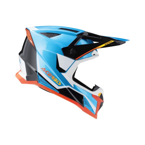 Acerbis cross sisak – T711 – világoskék/fehér