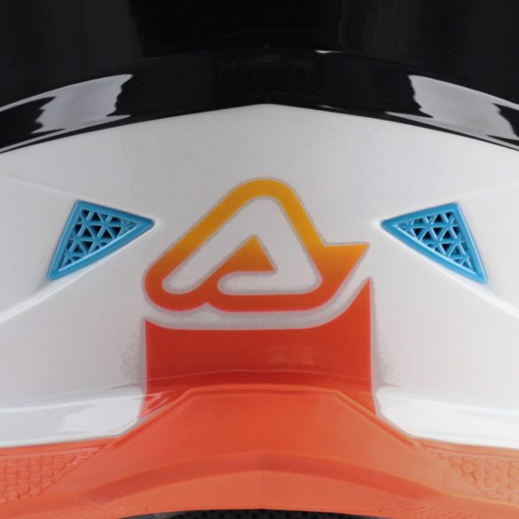Acerbis cross sisak – T711 – világoskék/fehér