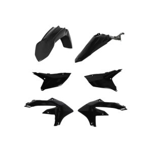 ACERBIS PLASTIC KIT YAMAHA WRF 450 24/26 + WRF 250 25/26 - BLACK