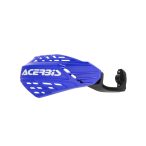 kézvédő - LINEAR VENTED ON HANDLEBARS - kék/fehér