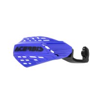 HANDGUARDS LINEAR VENTED ON HANDLEBARS - BLUE/BLACK