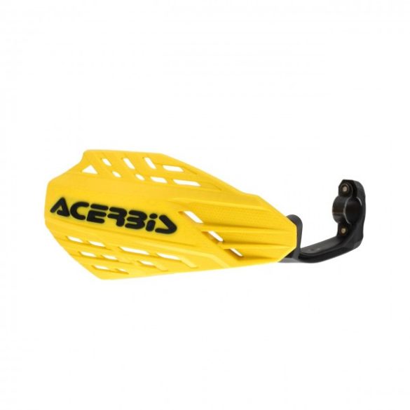 HANDGUARDS LINEAR VENTED ON HANDLEBARS - YELLOW/BLACK