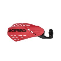 HANDGUARDS LINEAR VENTED ON HANDLEBARS - RED GASGAS/BLACK