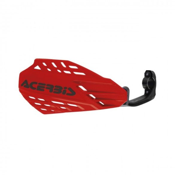 HANDGUARDS LINEAR VENTED ON HANDLEBARS - RED GASGAS/BLACK