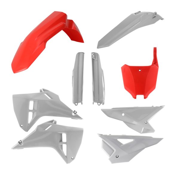 Acerbis teljes idomszett – Honda CRF 250 R / CRF 450 R 2025 – piros/szürke