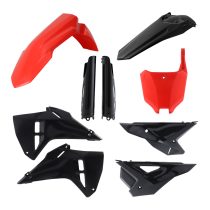   Acerbis teljes idomszett – Honda CRF 250 R / CRF 450 R 2025 – piros/fekete