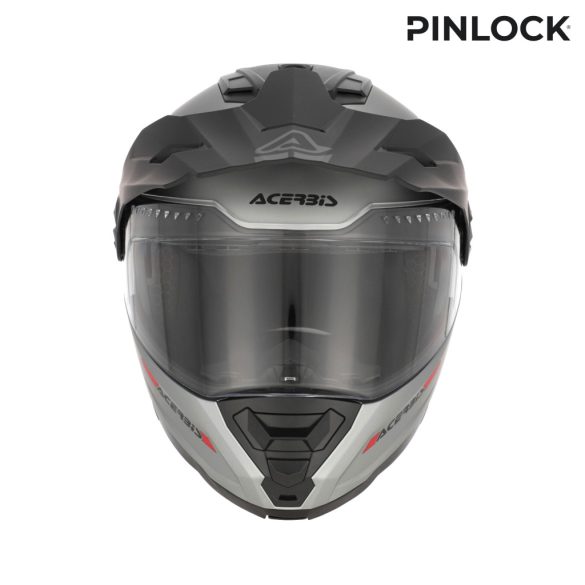 Acerbis felnyitható bukósisak – Rider – szürke