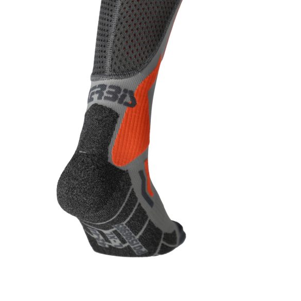 Acerbis cross zokni – X-Leg Vented Pro – narancs/szürke