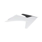   ACERBIS RADIATOR SCOOPS KTM SX/SX-F 23/24 + EXC/EXC-F 24/25 - WHITE/BLACK