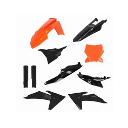 ACERBIS FULL PLASTIC KIT KTM SX/SX-F 23/24 - ORANGE/BLACK