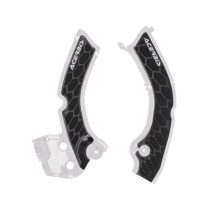   ACERBIS X-GRIP FRAME PROTECTION FOR TRIUMPH TF250-X - WHITE/BLACK