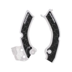   ACERBIS X-GRIP FRAME PROTECTION FOR TRIUMPH TF250-X - WHITE/BLACK
