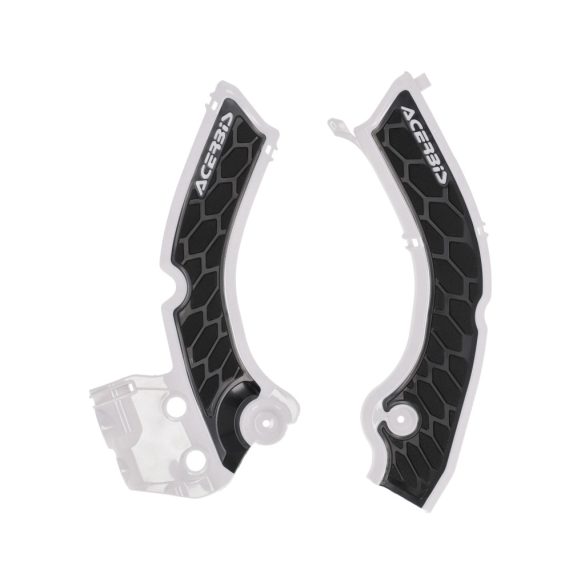 ACERBIS X-GRIP FRAME PROTECTION FOR TRIUMPH TF250-X - WHITE/BLACK
