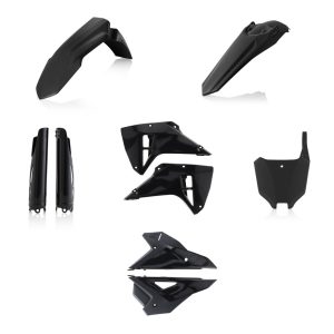 ACERBIS FULL PLASTIC KIT HONDA CRF 250 RX + CRF 450 RX 2025 - BLACK