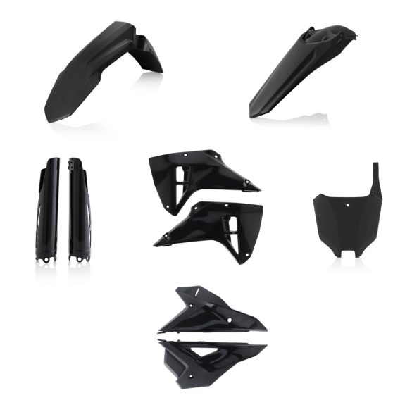 ACERBIS FULL PLASTIC KIT HONDA CRF 250 RX + CRF 450 RX 2025 - BLACK