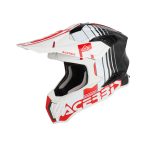 Acerbis cross sisak - Airstrike-C – piros/fehér