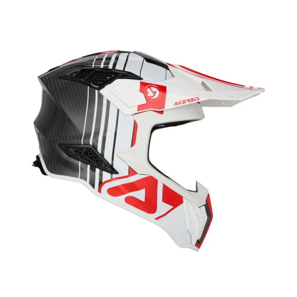 Acerbis cross sisak - Airstrike-C – piros/fehér