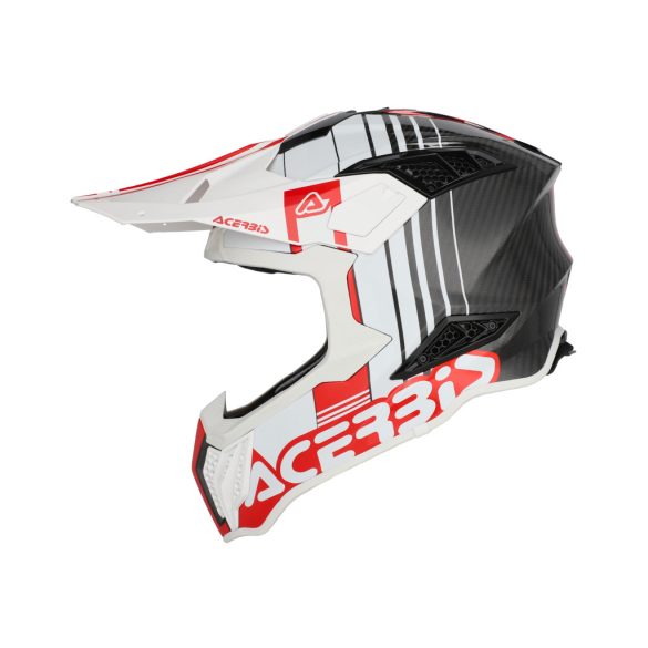 Acerbis cross sisak - Airstrike-C – piros/fehér