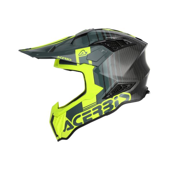 Acerbis cross sisak - Airstrike-C – fekete/sárga
