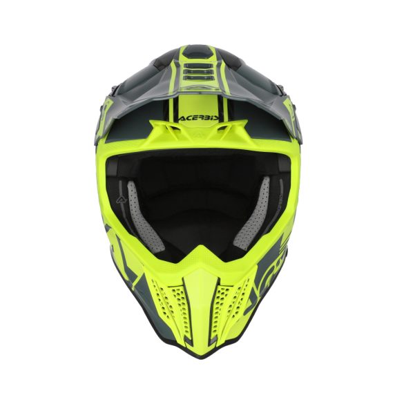 Acerbis cross sisak - Airstrike-C – fekete/sárga