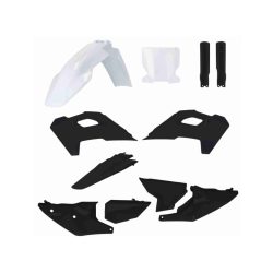 ACERBIS FULL PLASTIC KIT HUSQVARNA FC/TC 23/24 - WHITE/BLACK
