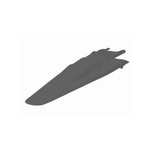 ACERBIS REAR FENDER HUSQVARNA TE/FE 24/26 - DARK GREY PRO