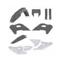 ACERBIS FULL PLASTIC KIT HUSQVARNA FE/TE 24/25 - PRO GREY