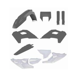 ACERBIS FULL PLASTIC KIT HUSQVARNA FE/TE 24/25 - PRO GREY