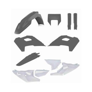 ACERBIS FULL PLASTIC KIT HUSQVARNA FE/TE 24/25 - PRO GREY