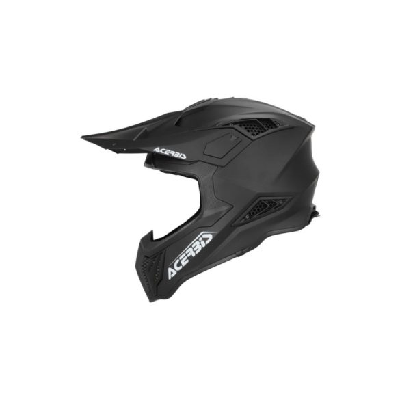 ACERBIS MX HELMET FIBERGLASS AIRSTRIKE - X - BLACK
