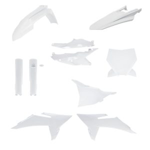 ACERBIS FULL PLASTIC KIT KTM SX/SX-F 2025 - WHITE
