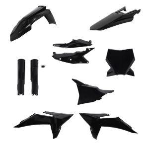 ACERBIS FULL PLASTIC KIT KTM SX/SX-F 2025 - BLACK