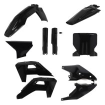   ACERBIS FULL PLASTIC KIT HUSQVARNA TC/FC 125/150/250/300/350/450 2025 - BLACK