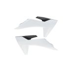 ACERBIS RADIATOR SCOOPS KTM SX 50 24/26 - WHITE/BLACK