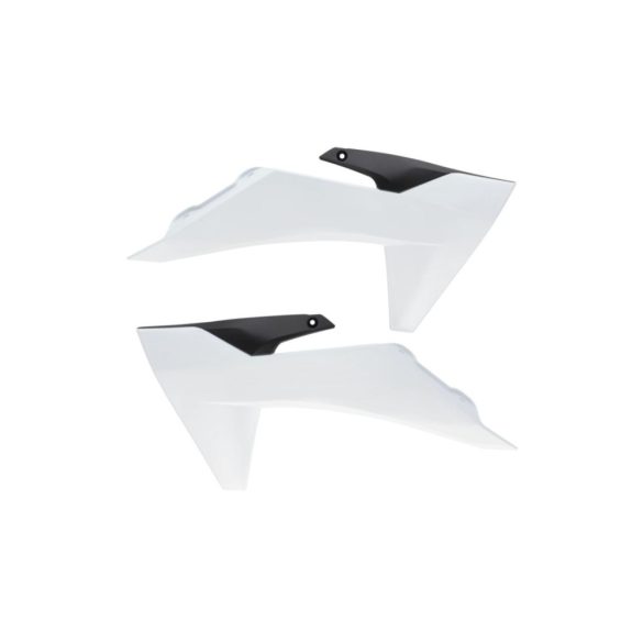 ACERBIS RADIATOR SCOOPS KTM SX 50 24/26 - WHITE/BLACK
