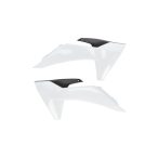 ACERBIS RADIATOR SCOOPS KTM SX 65 24/26 - WHITE/BLACK
