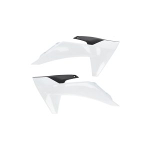 ACERBIS RADIATOR SCOOPS KTM SX 65 24/26 - WHITE/BLACK