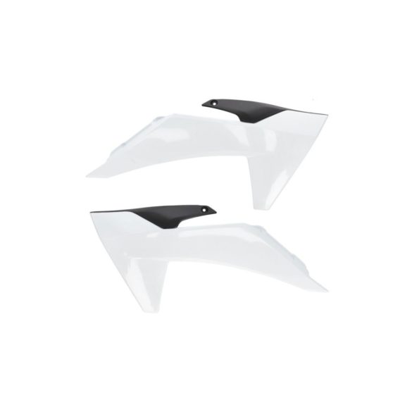 ACERBIS RADIATOR SCOOPS KTM SX 65 24/26 - WHITE/BLACK