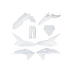 ACERBIS FULL PLASTIC KIT GASGAS MC 50 24/26 - WHITE