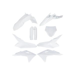 ACERBIS FULL PLASTIC KIT GASGAS MC 50 24/26 - WHITE