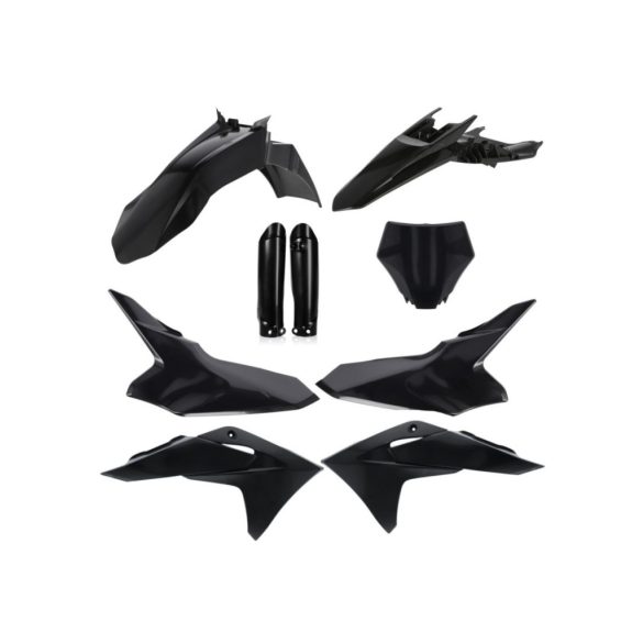 ACERBIS FULL PLASTIC KIT GASGAS MC 50 24/26 - BLACK