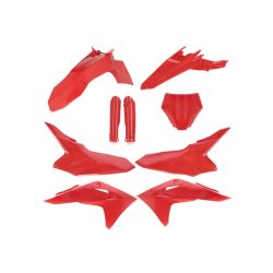 ACERBIS FULL PLASTIC KIT GASGAS MC 50 24/26 - RED