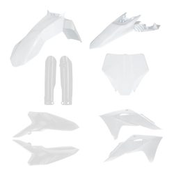 ACERBIS FULL PLASTIC KIT GASGAS MC 65 24/26 - WHITE