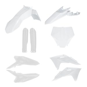ACERBIS FULL PLASTIC KIT GASGAS MC 65 24/26 - WHITE