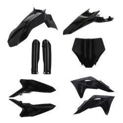 ACERBIS FULL PLASTIC KIT GASGAS MC 65 24/26 - BLACK