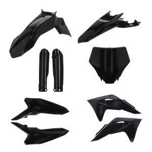 ACERBIS FULL PLASTIC KIT GASGAS MC 65 24/26 - BLACK