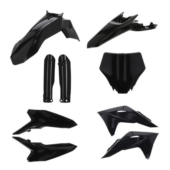 ACERBIS FULL PLASTIC KIT GASGAS MC 65 24/26 - BLACK