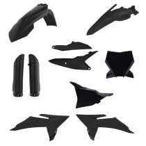 ACERBIS FULL PLASTIC KIT KTM SX 85 2025 - BLACK