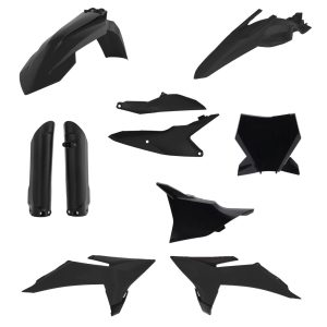 ACERBIS FULL PLASTIC KIT KTM SX 85 2025 - BLACK