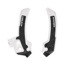   ACERBIS X-GRIP FRAME PROTECTOR HUSQVARNA TC/FC 125/150/250/300/350/450 2025 - WHITE/BLACK